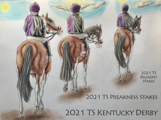 'Mericas' Triple Crown Walk