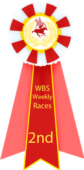 WBS Weekly Races - 2nd Place Ribbon