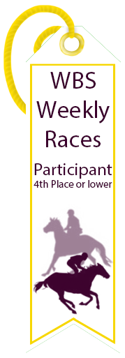 WBS Weekly Races - Participant Ribbon