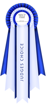 2024 TS Triple Tiara Judges Choice Ribbon