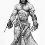 Conan short swords sketch