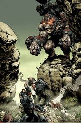 Gears of War Brumak issue 3