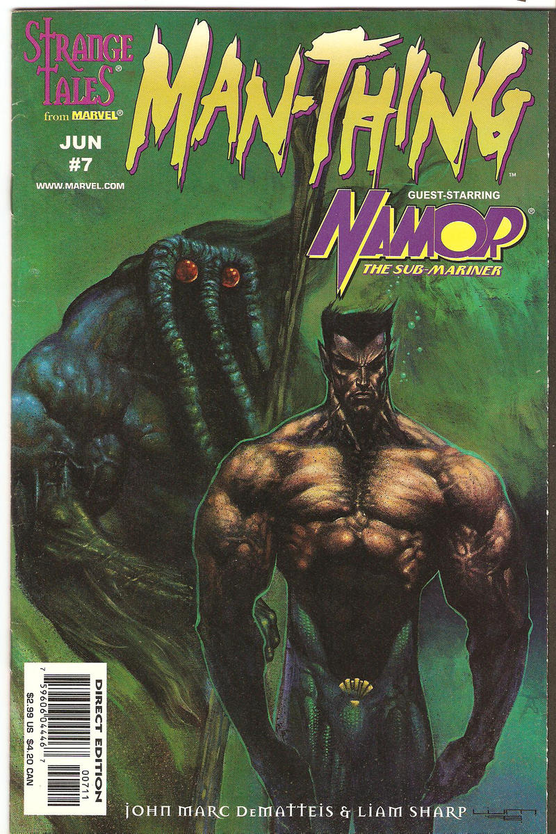 Manthing issue 7 cover
