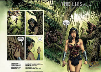 Spread from issue 1 WW by LiamRSharp