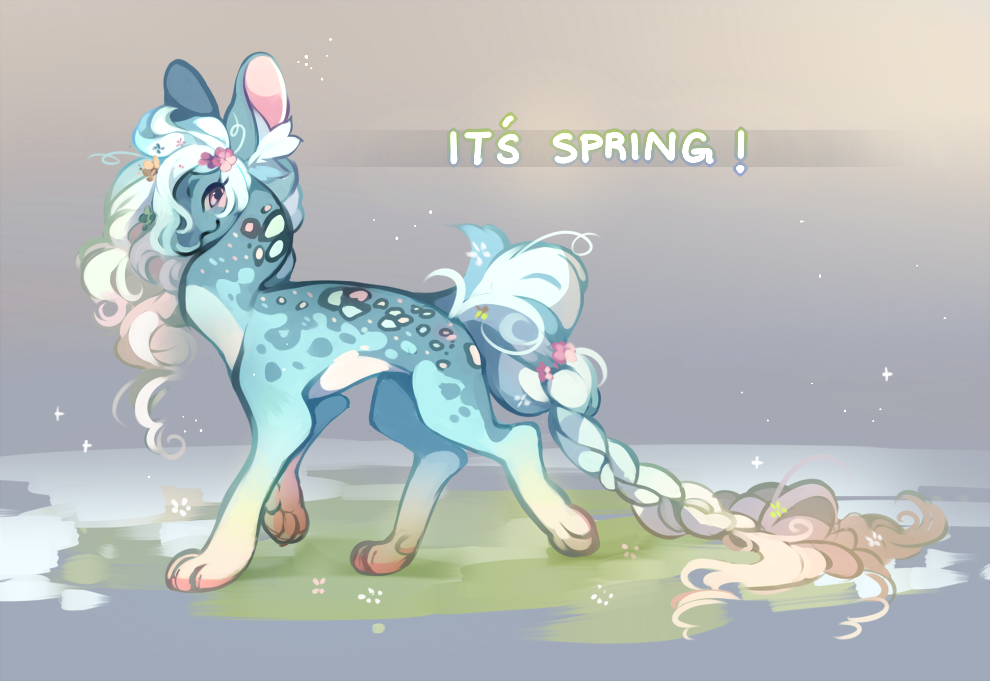 (AUCTION) IT'S SPRING (Closed)