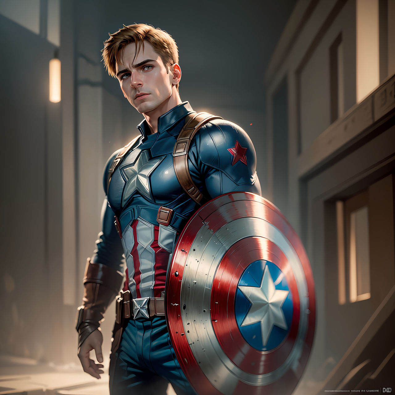 Steve Rogers/Captain America by HarielArtsai on DeviantArt