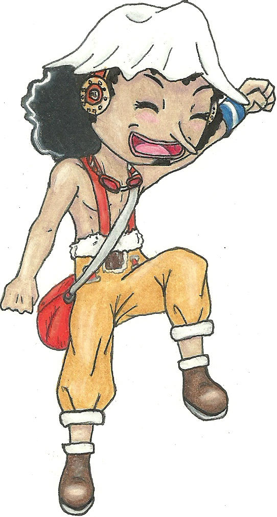 Chibi Usopp by ShortHairedWonder on DeviantArt