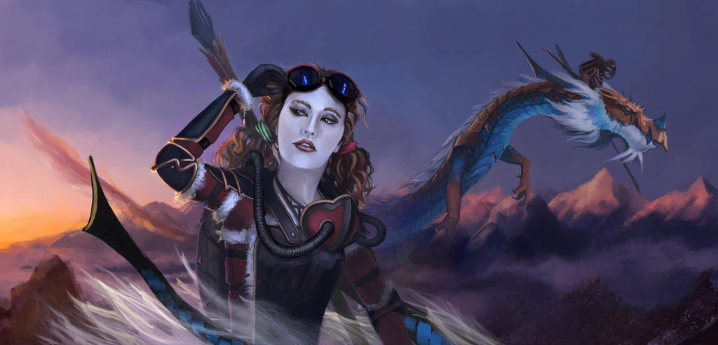 Black Thorn Dragon Riders. by mattwatier on DeviantArt