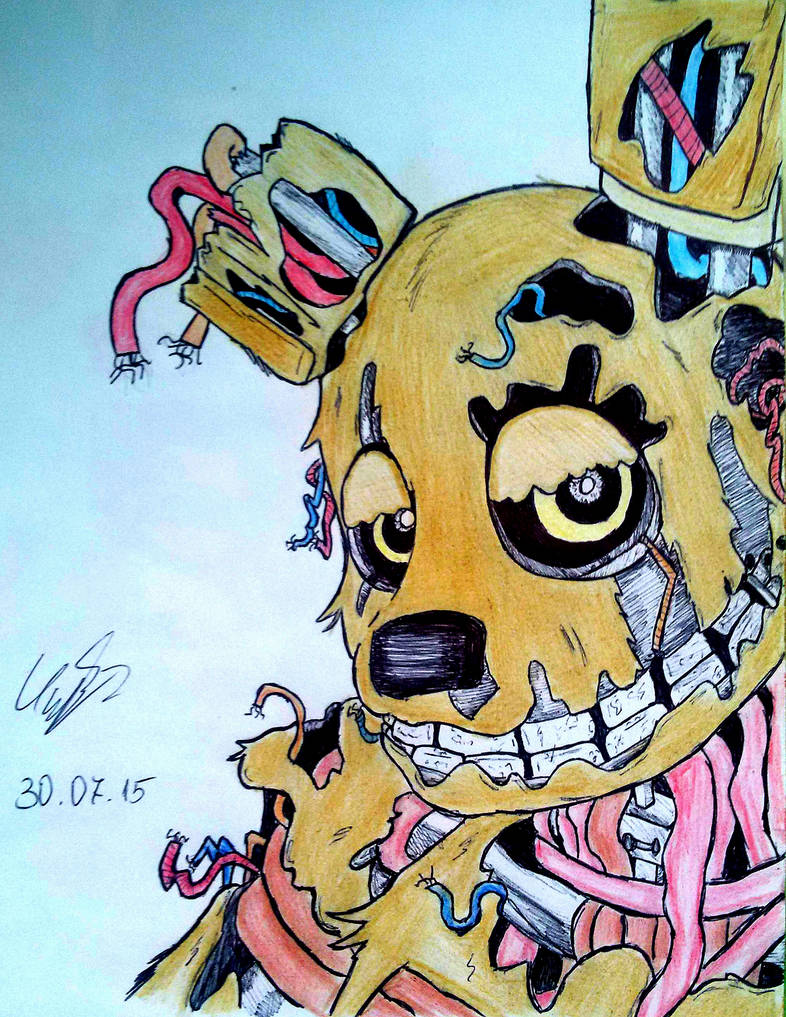 Pink Springtrap Springtrap - FNAF by BloodyMosquito on DeviantArt