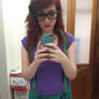 Hipster Ariel cosplay