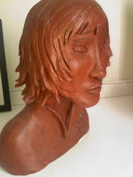 Unknown Girl: Bust: Sideview