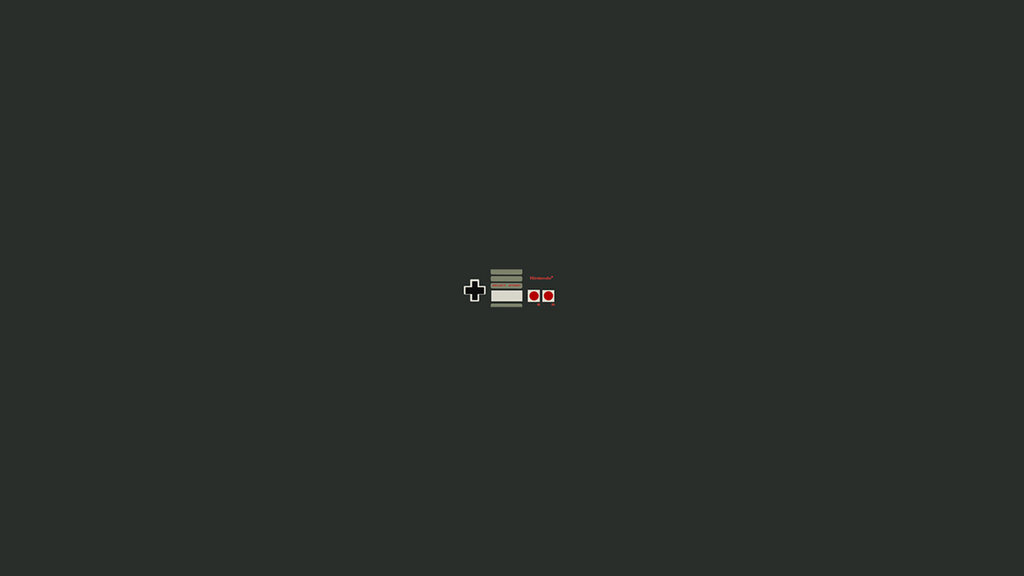 NES Minimalist Wallpaper - Game Collection