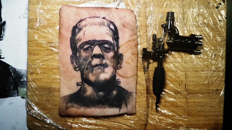 Tattoo practice on pig skin VOL. VII by FaceItDrawing on DeviantArt Tattoo practice on pig skin VOL. VII by FaceItDrawing on DeviantArt