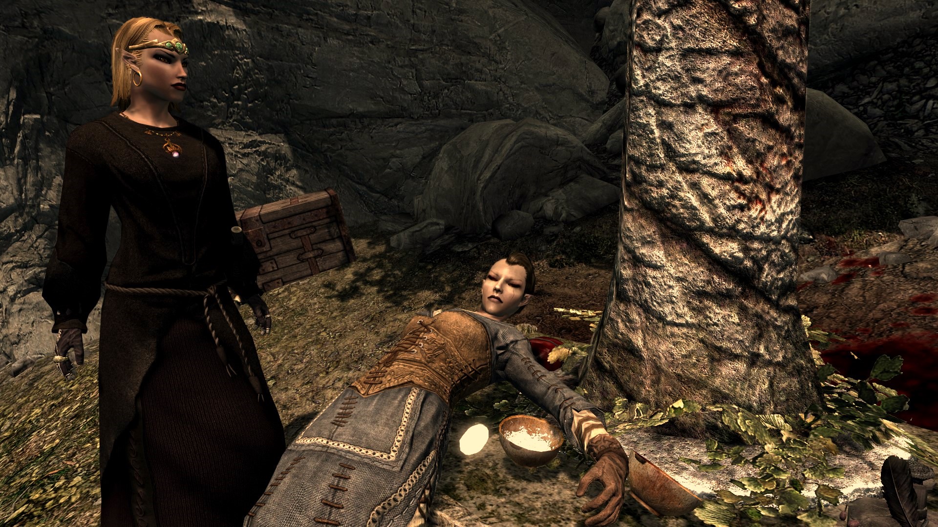 Telling A Bosmer Mother Her Daughter Is Dead