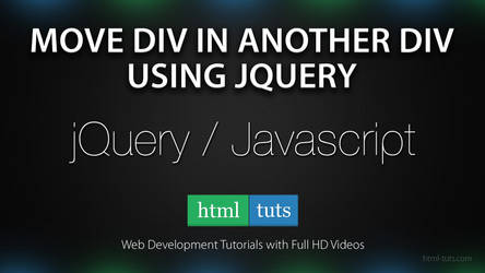 How to Move Div in Another Div with jQuery