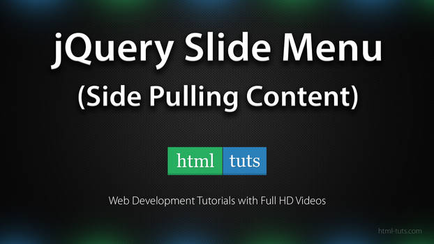 How to Create a jQuery Side Menu