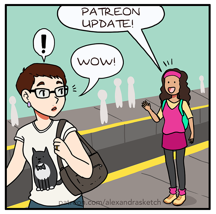 Patreon Diary Comic 01 Preview by alexandrasalas Patreon Diary Comic 01 Preview by alexandrasalas