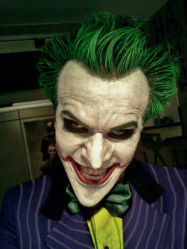 Joker Arkham Asylum Cosplay Test II
