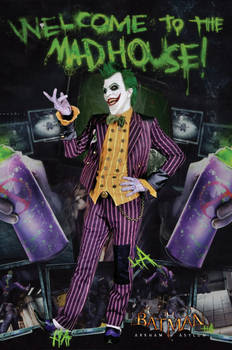 Joker Arkham Asylum Cosplay III