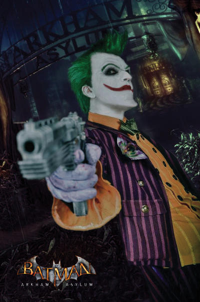 Joker Arkham Asylum Cosplay IV