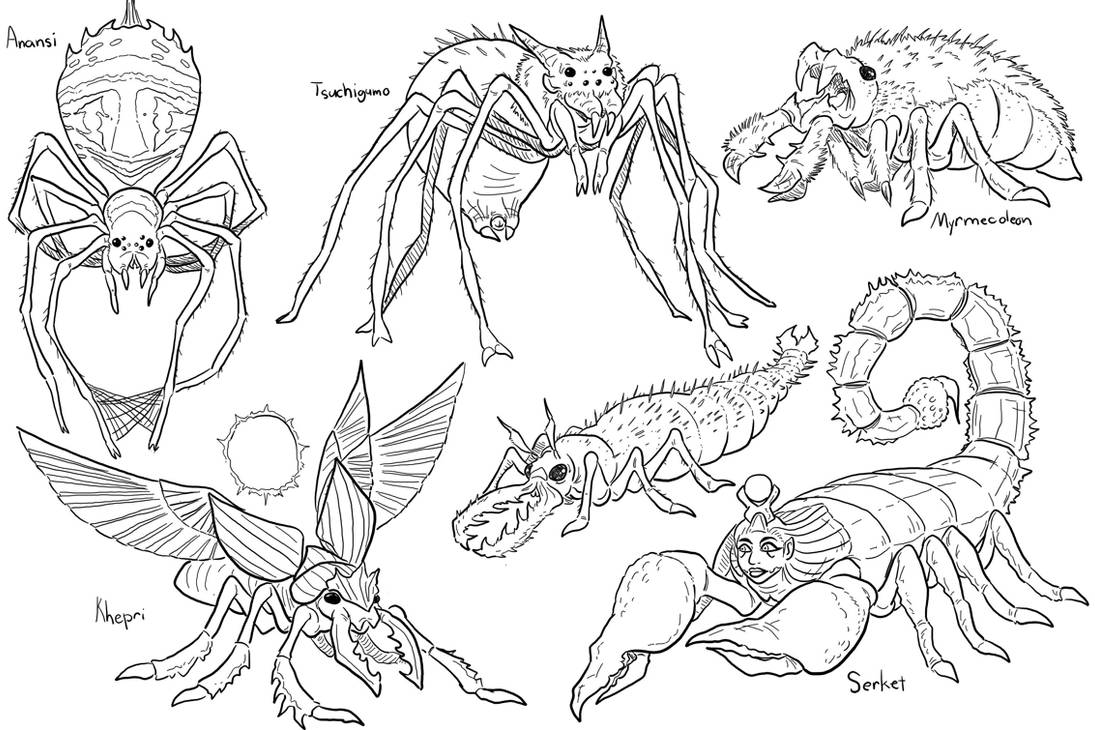 Mythical Insects by Dragon-Storm on DeviantArt