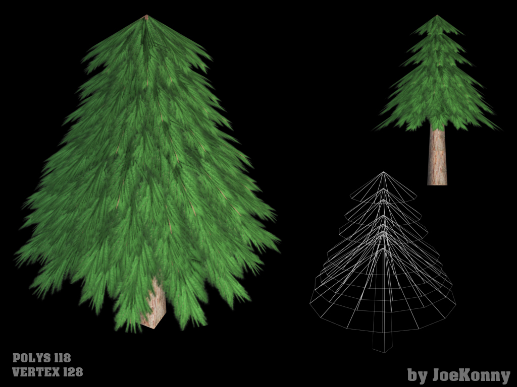 CodePen - Low Poly Tree Generator