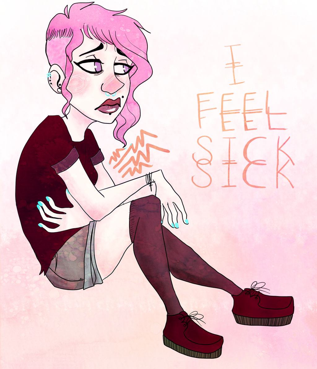 Sick Deviantart SICK by PearlChelle on DeviantArt