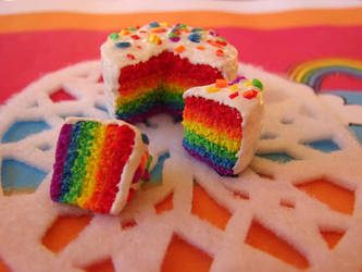 Rainbow Cake