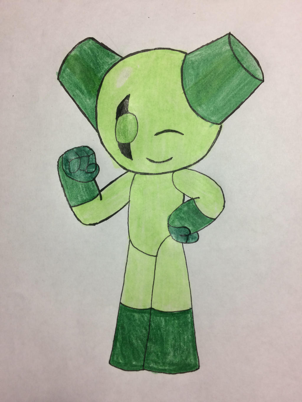 Weekly drawing - A Robot by Brollonks on DeviantArt