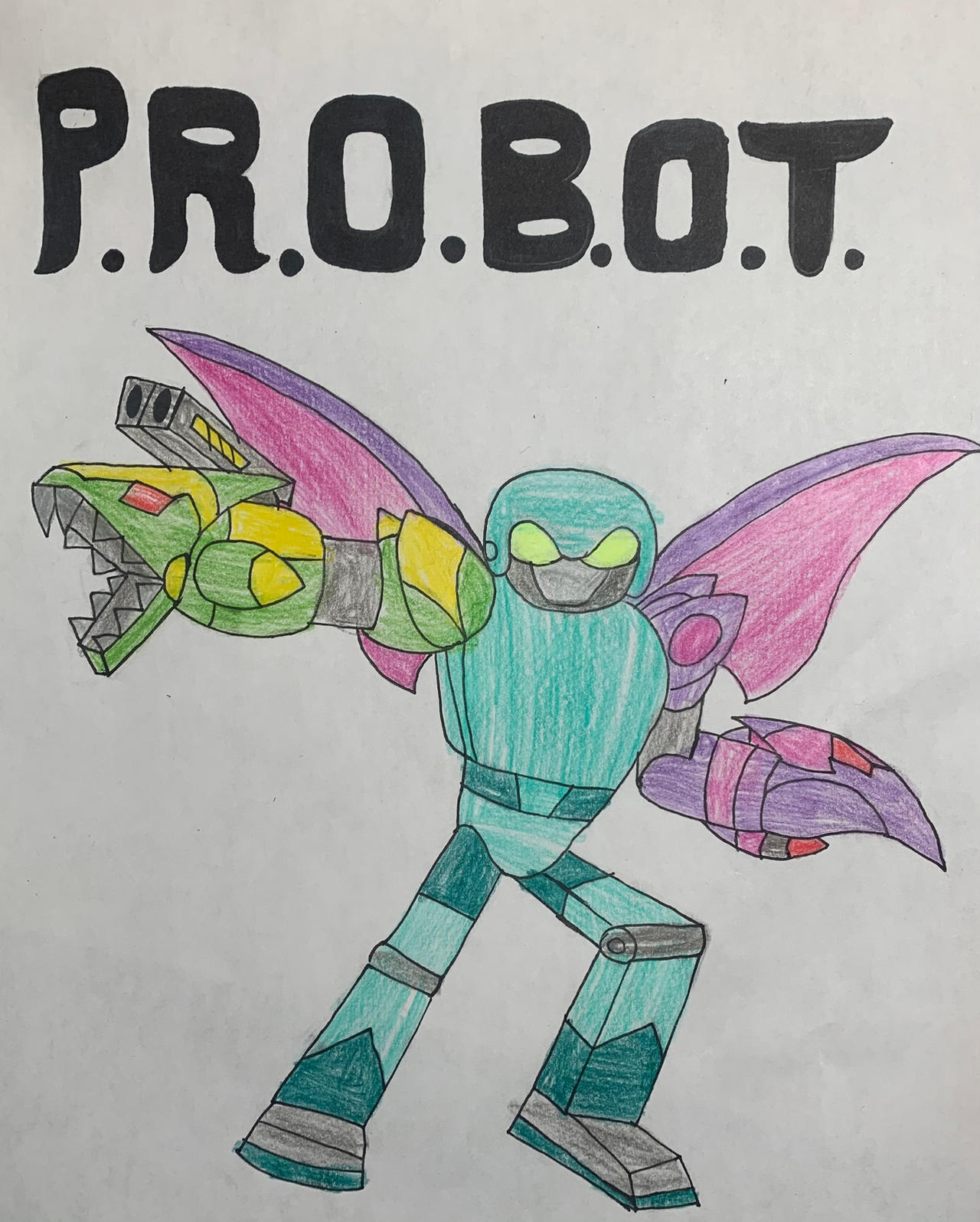 Pbot Jr. Design P.R.O.B.O.T. by BigBee17 on DeviantArt
