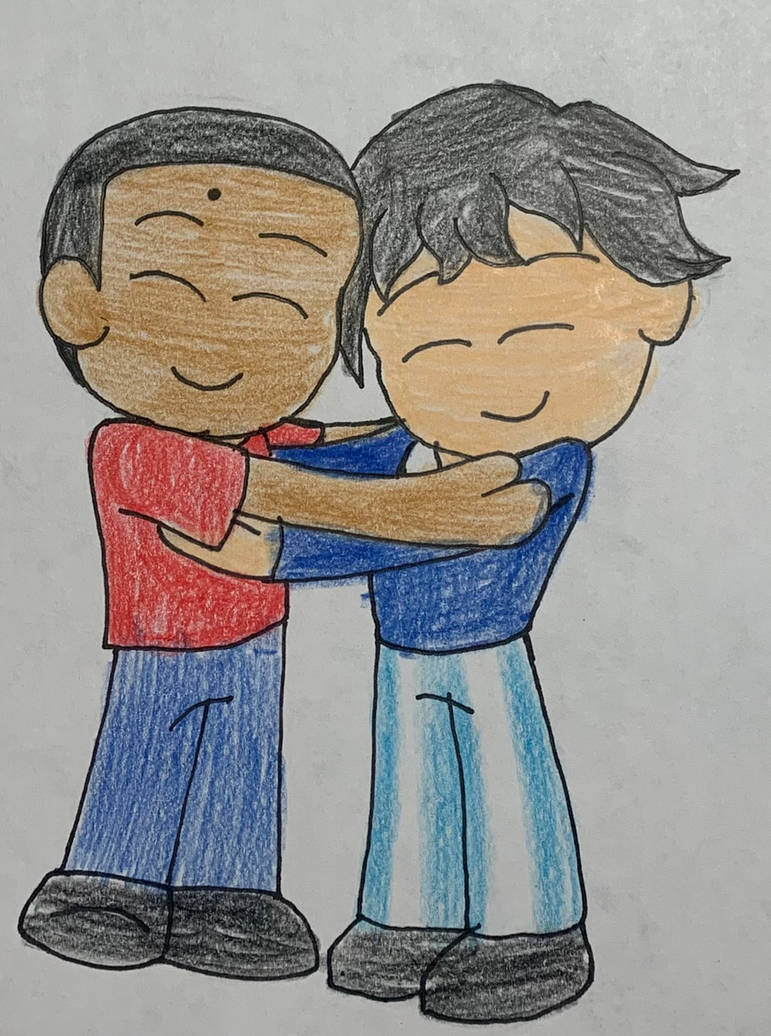 Chibi Hug by BigBee17 on DeviantArt