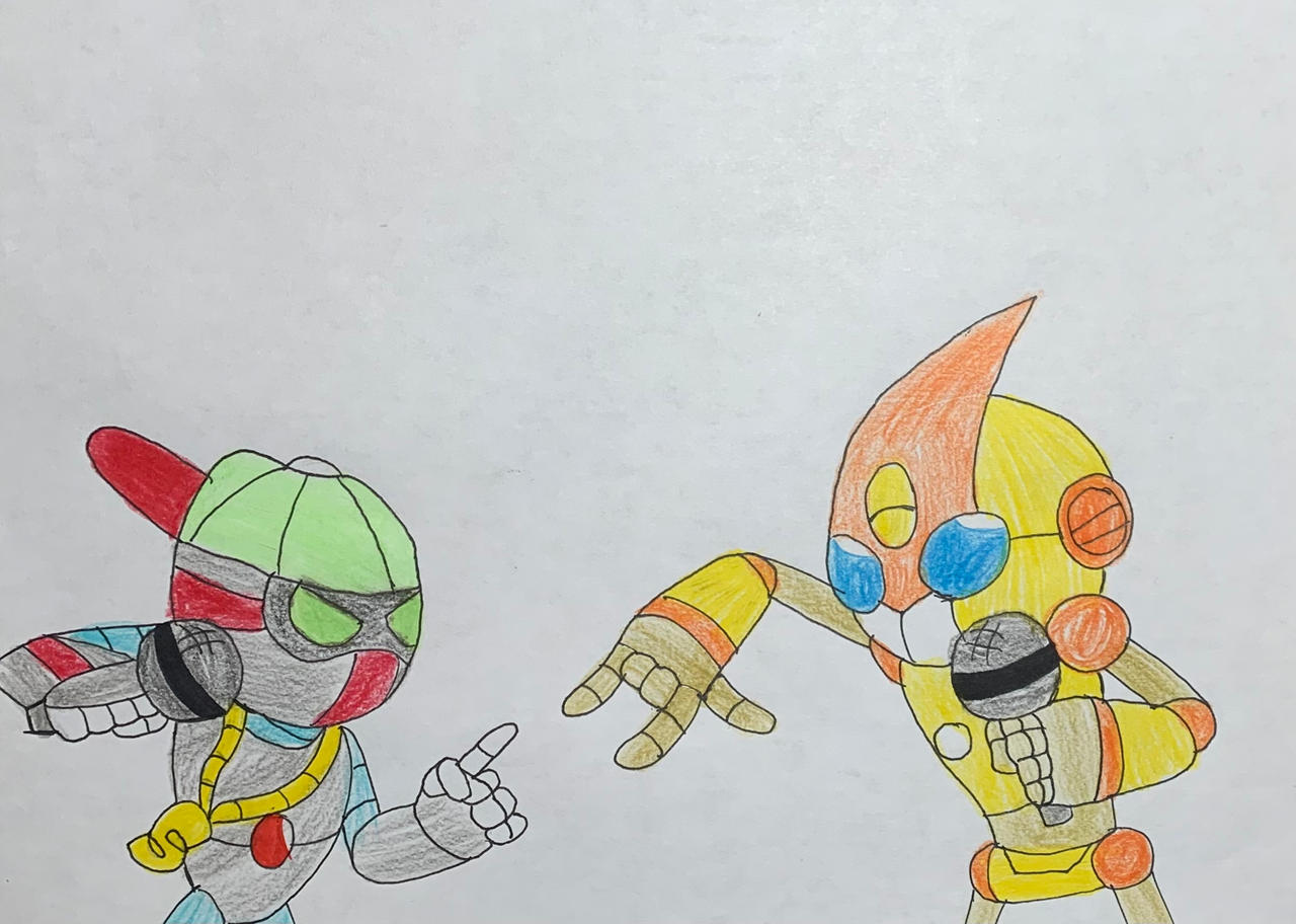 Robot Rap Battle by BigBee17 on DeviantArt