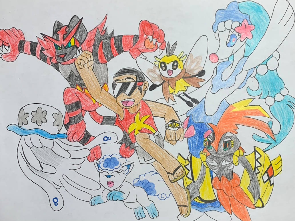 My Gen 7 Pokemon's!!!! by BigBee17 on DeviantArt
