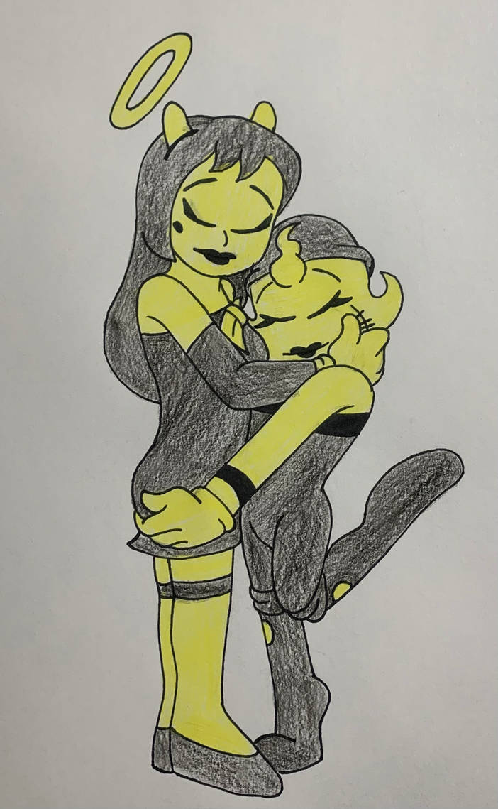 Hug Ghost Demon AngelGhost (Hug) by BigBee17 on DeviantArt