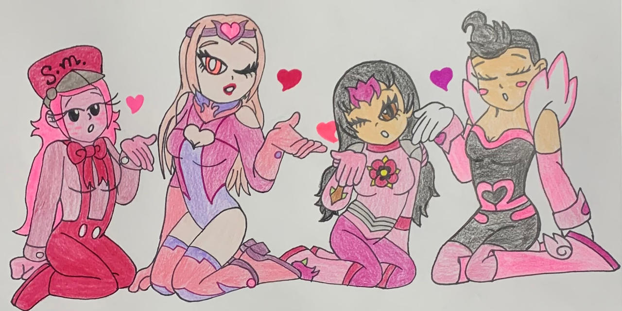 Pink 4 Deviantart Pink Hearts~ by BigBee17 on DeviantArt