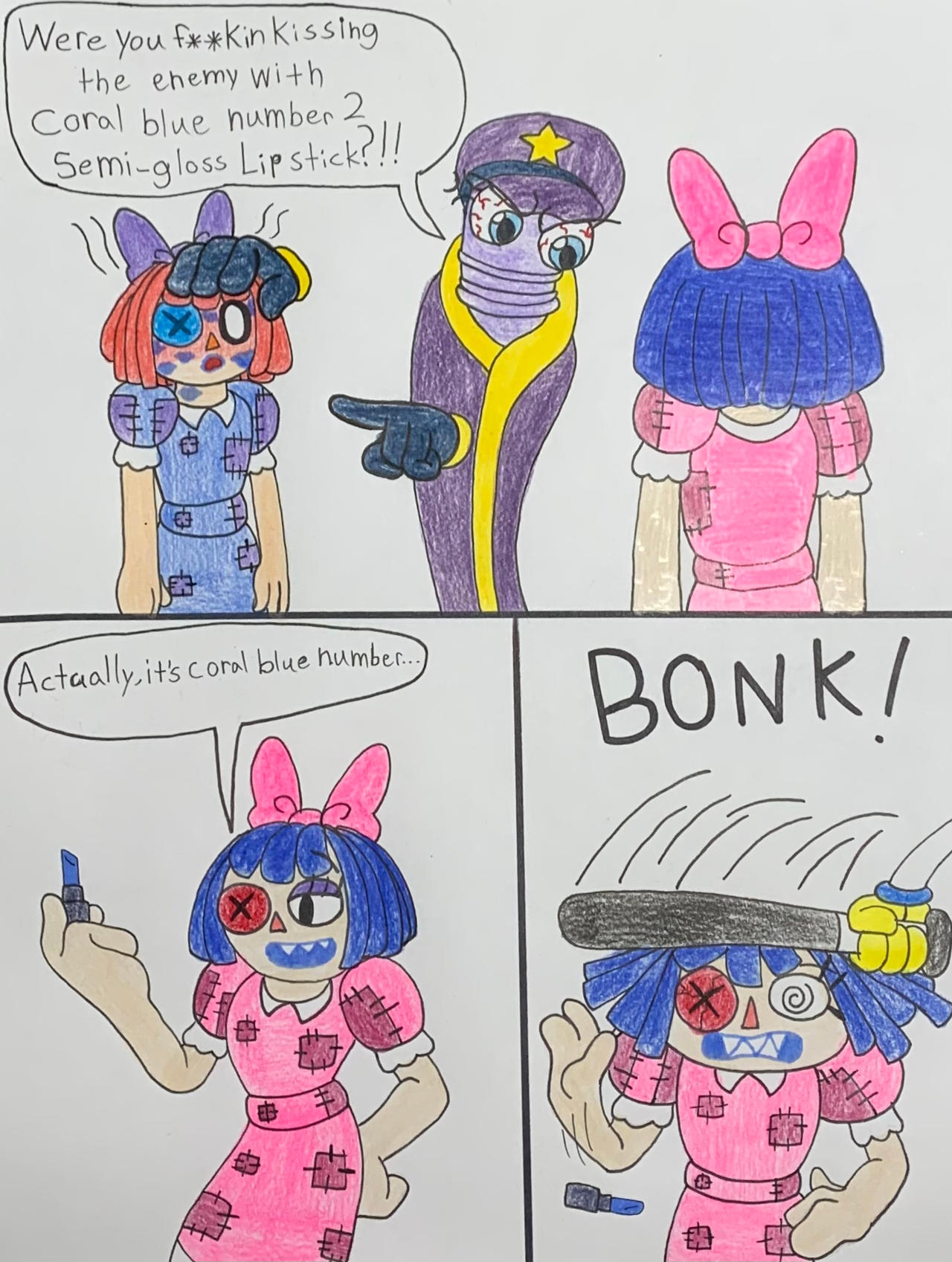 Ragatha x Evil Ragatha (bonus reference) by BigBee17 on DeviantArt