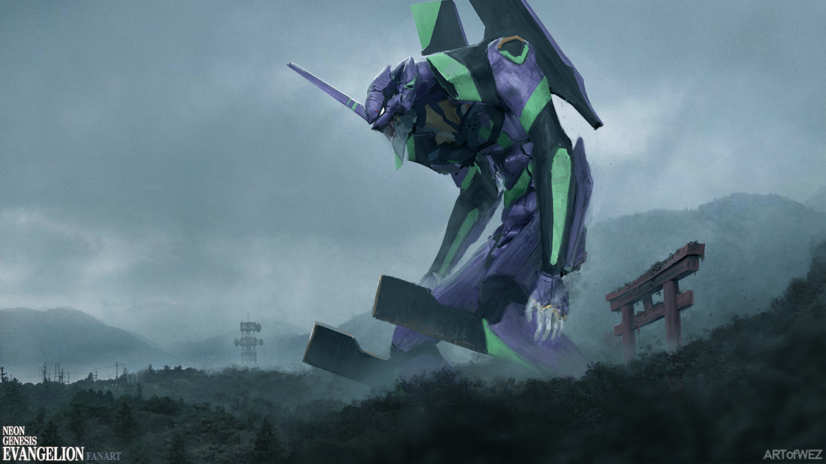 Evangelion Live Action Movie Concept Fan Art -Rise