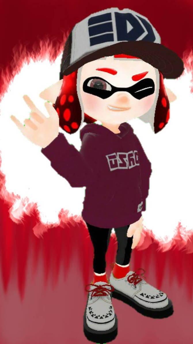 RedInkling Poster by LargeLeo35777 on DeviantArt