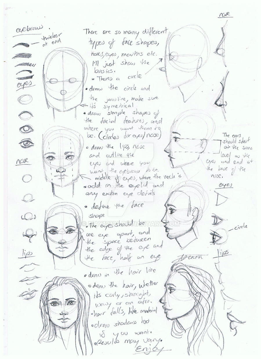 faces and such by may12324 on DeviantArt