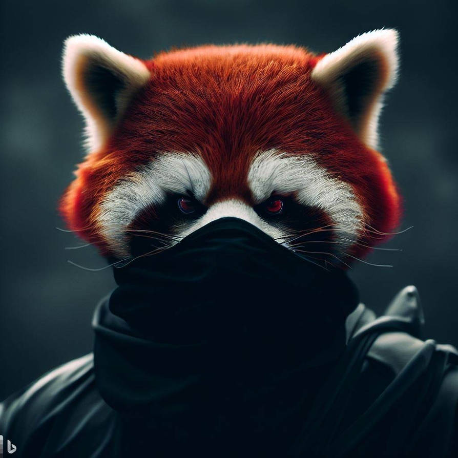 Tyr Velkommen vores Red Panda Ninja by itsmrmac on DeviantArt