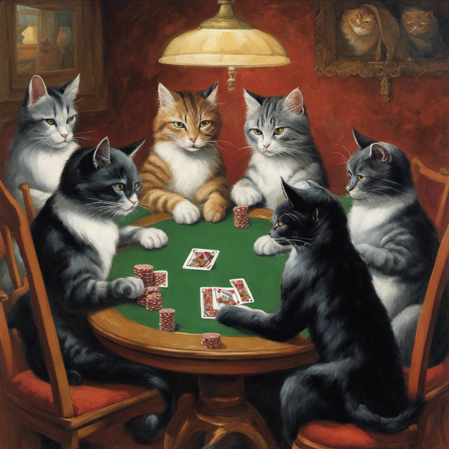 Cats Playing Poker By Itsmrmac On DeviantArt cats-playing-poker-by-itsmrmac-on-deviantart