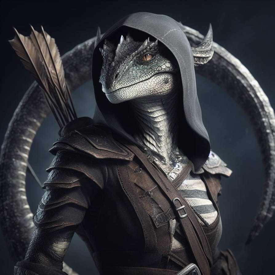 Argonian Ranger Argonian Skyrim Archer My Argonian Warrior (Updated) | Tamriel: Elder