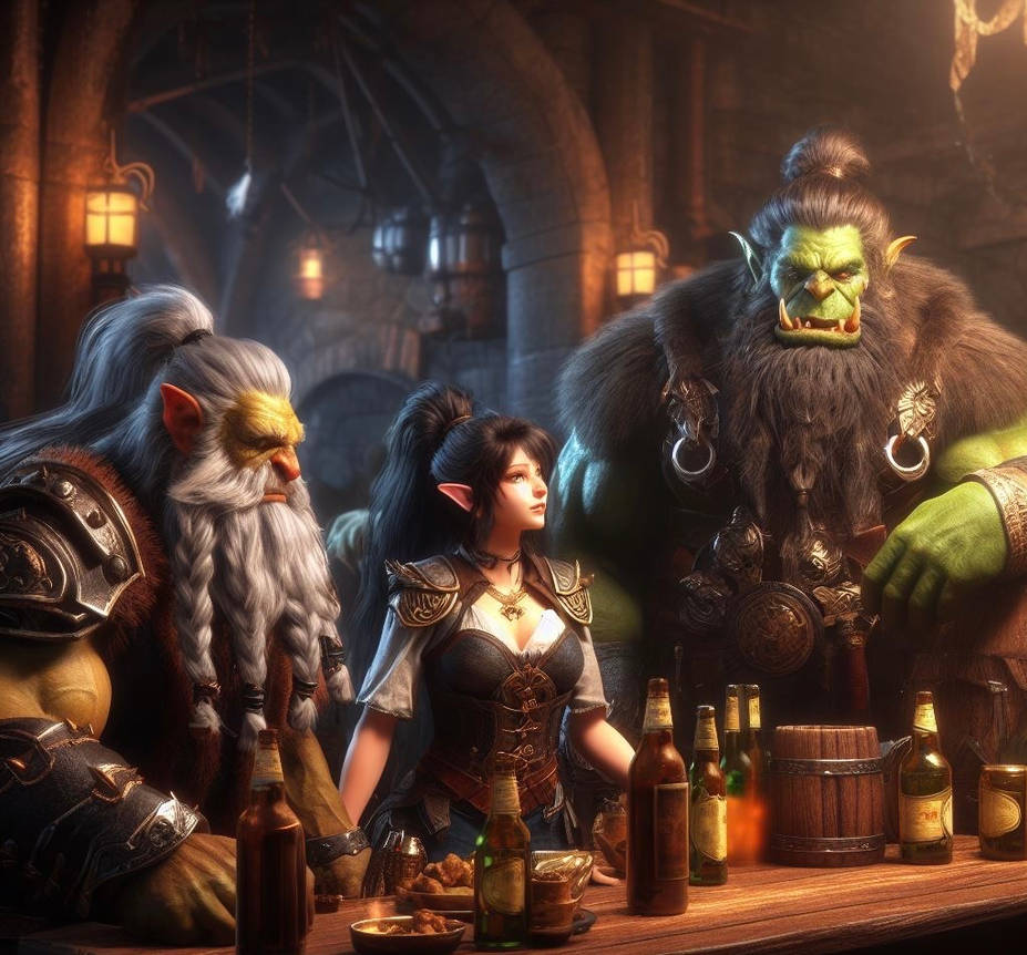 Visiting An Orc Tavern By Itsmrmac On DeviantArt visiting-an-orc-tavern-by-itsmrmac-on-deviantart