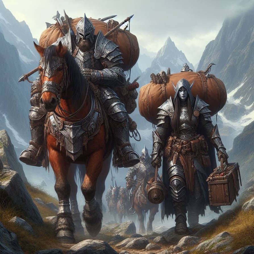 Over encumbered Skyrim by itsmrmac on DeviantArt