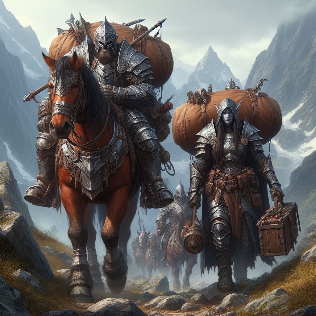 Over encumbered Skyrim by itsmrmac on DeviantArt