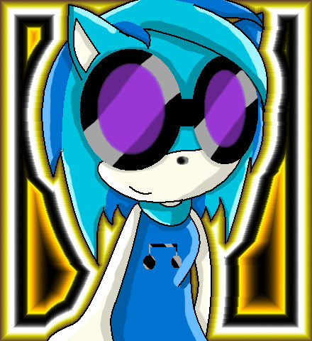 DJ Pon3 as a Sonic Character