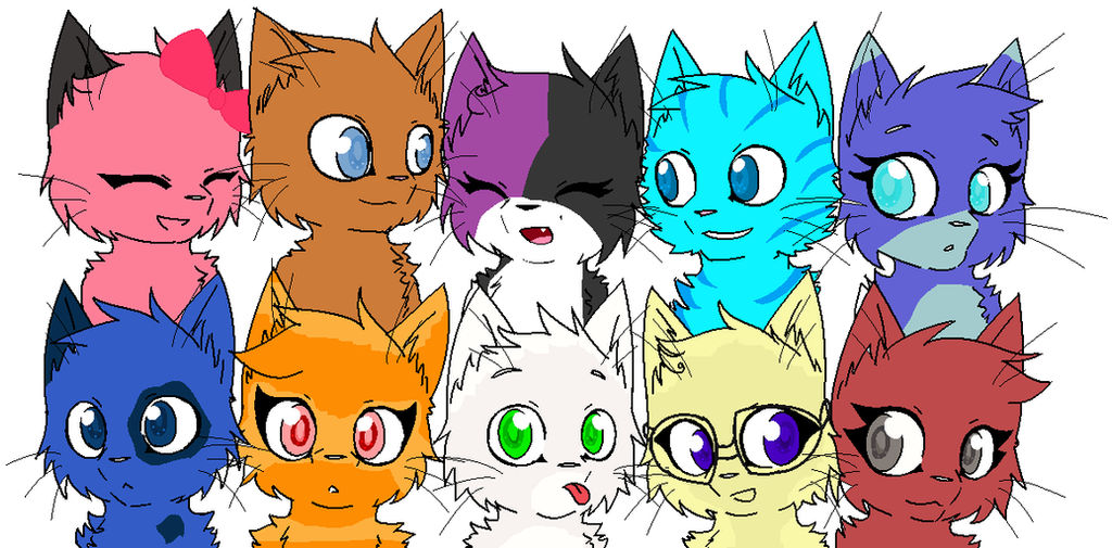 aphmau and friends as cats