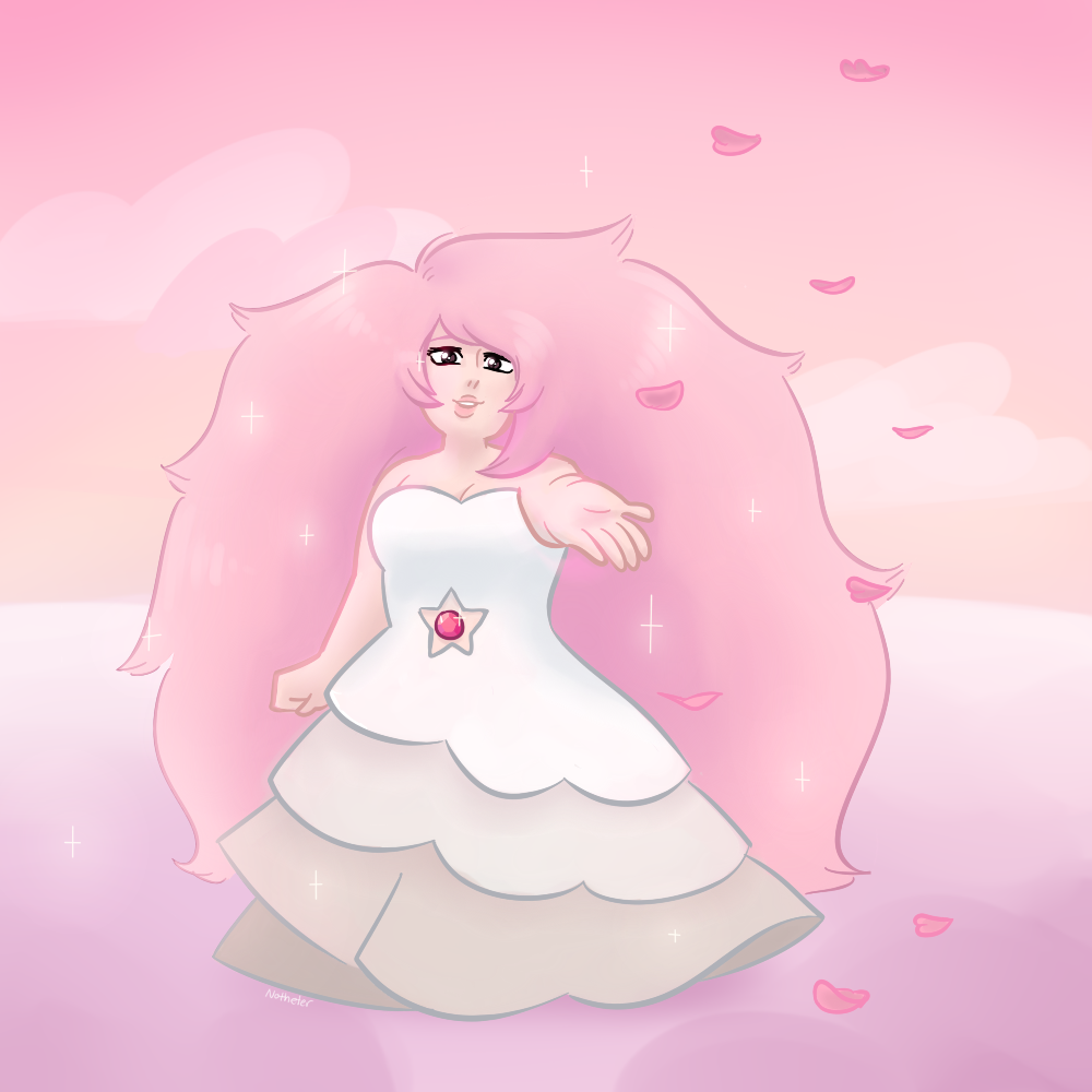 Rose With Poof Hair