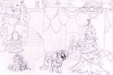 Hearth's Warming Eve at Carousel Boutique (rough)
