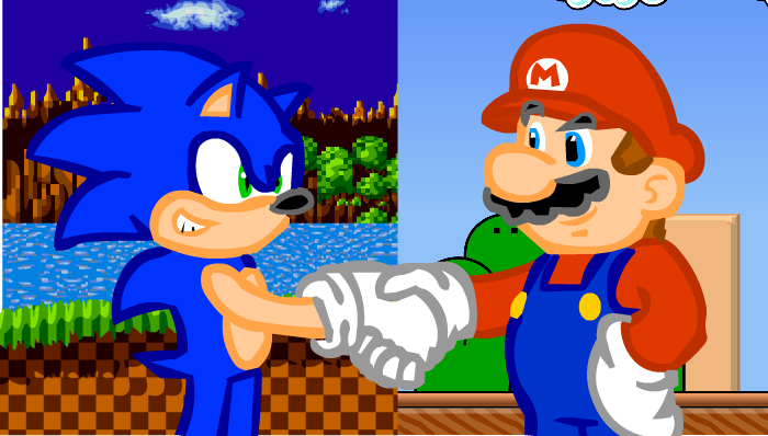 Friendly Rivals by yoshimario64 on DeviantArt